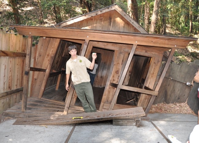 7. Santa Cruz Mystery Spot – Santa Cruz, California