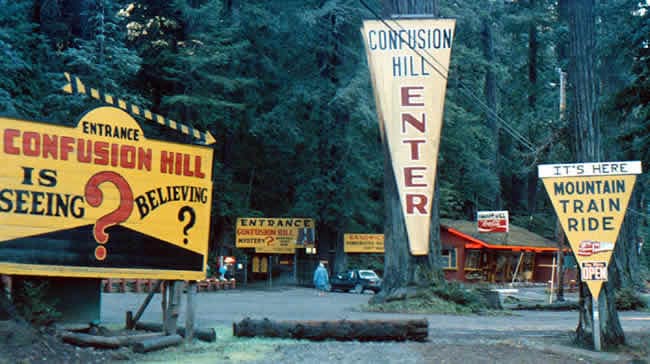 3. Confusion Hill – Piercy, California