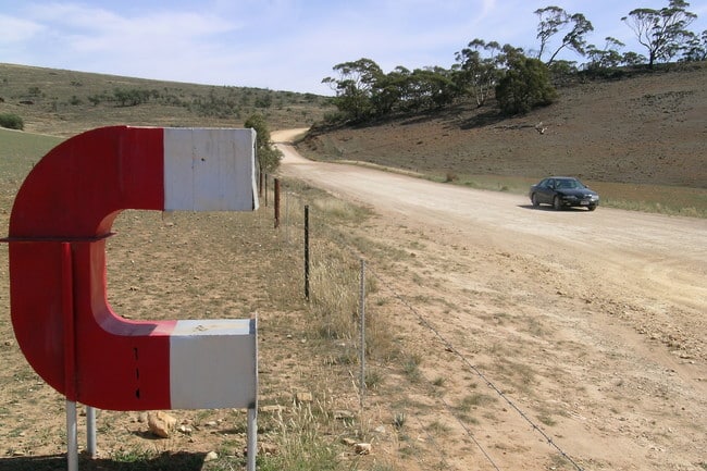 6. Magnetic Hill – Orroroo, Australia